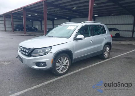 2012 Volkswagen Tiguan Se from USA, damaged, VIN WVGBV7AX8CW569495